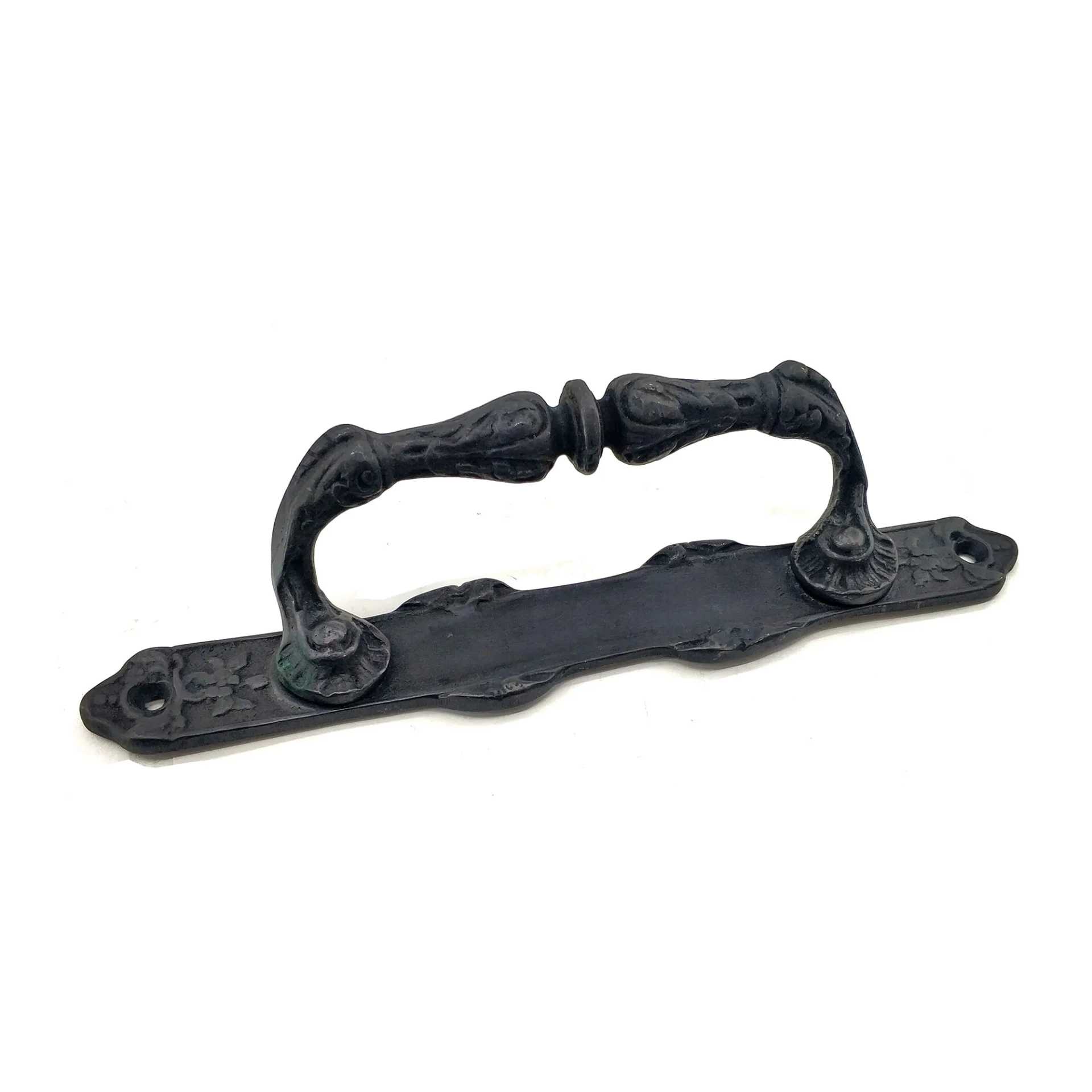 Antika Tarz Dekoratif Pirinç Dar Yan Çekme Kapı Kolu - 225x37 Mm, Oksit ( Lisinya ) Antika Tarz Dekoratif Pirinç Dar Yan Çekme Kapı Kolu - 225x37 Mm, Oksit ( Lisinya )