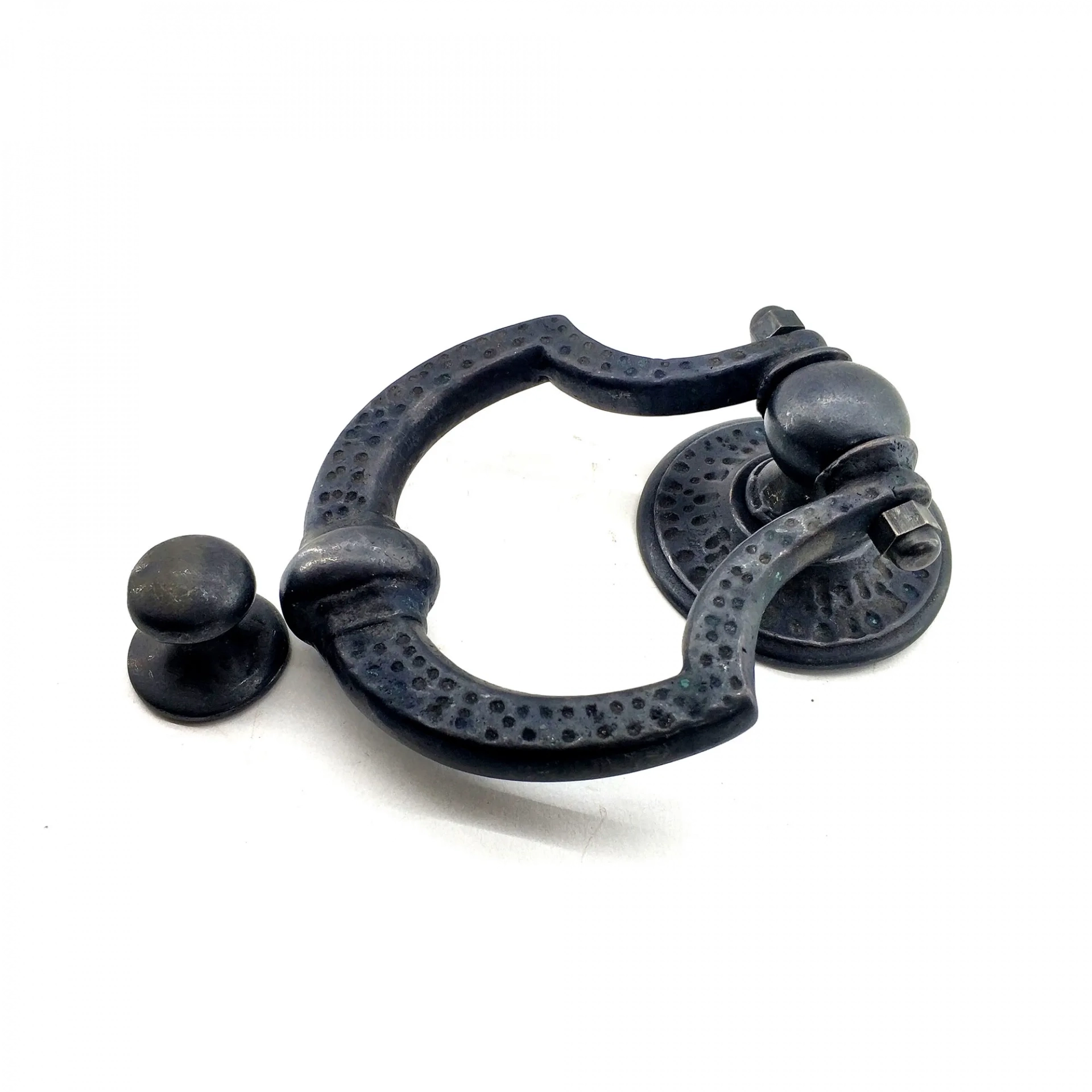 Antika Tarz Dekoratif Pirinç Dövme Kapı Tokmağı, Taktak - 150x105 Mm, Oksit ( Lisinya ) Antika Tarz Dekoratif Pirinç Dövme Kapı Tokmağı, Taktak - 150x105 Mm, Oksit ( Lisinya )