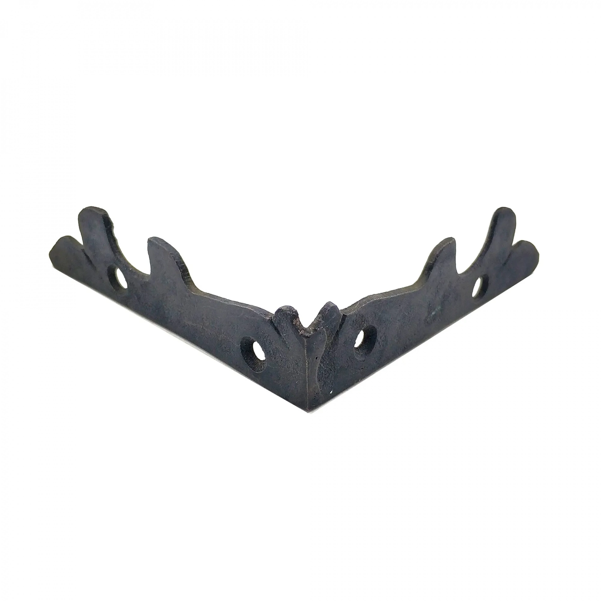 Antika Tarz Dekoratif Pirinç Lale Köşe Gönye - Yan, 105x105 Mm, Oksit ( Lisinya ) Antika Tarz Dekoratif Pirinç Lale Köşe Gönye - Yan, 105x105 Mm, Oksit ( Lisinya )