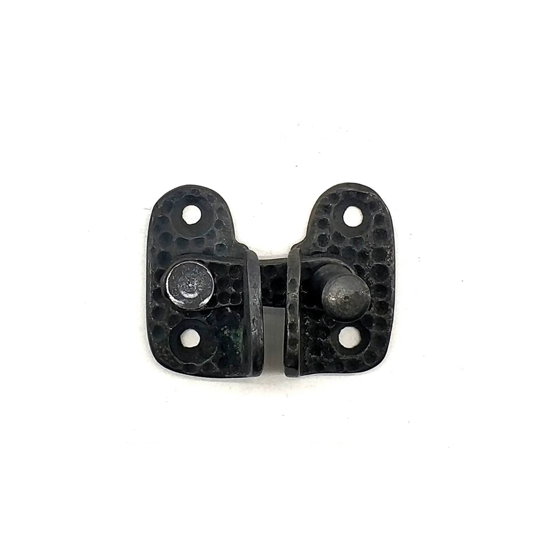 Antika Tarz Dekoratif Pirinç Mini Kapak Mandalı - 40x45 Mm, Oksit ( Lisinya )
