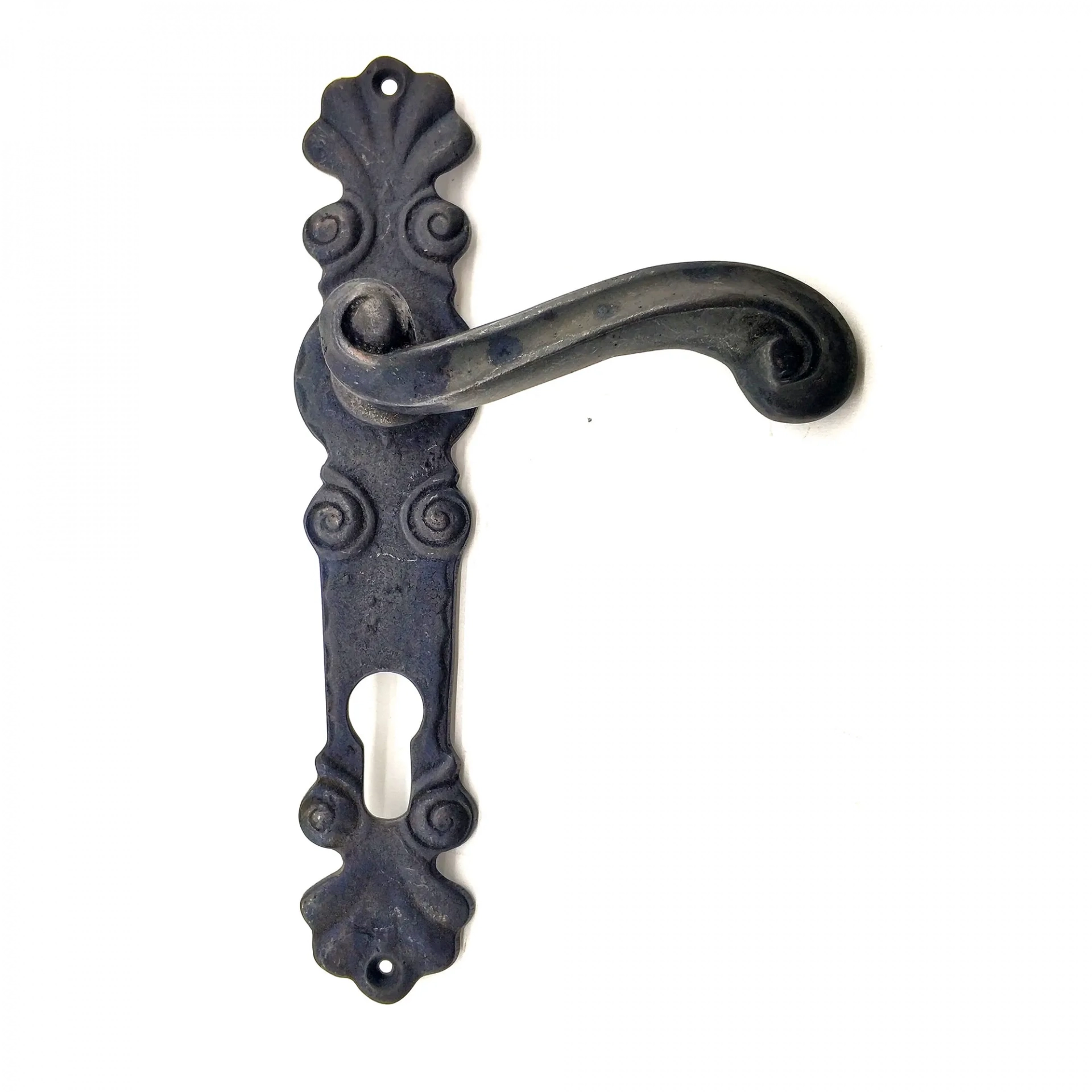 Antika Tarz Dekoratif Pirinç Okyanus Banyo Kapı Kolu - 230x46 Mm, Oksit ( Lisinya ) Antika Tarz Dekoratif Pirinç Okyanus Banyo Kapı Kolu - 230x46 Mm, Oksit ( Lisinya )