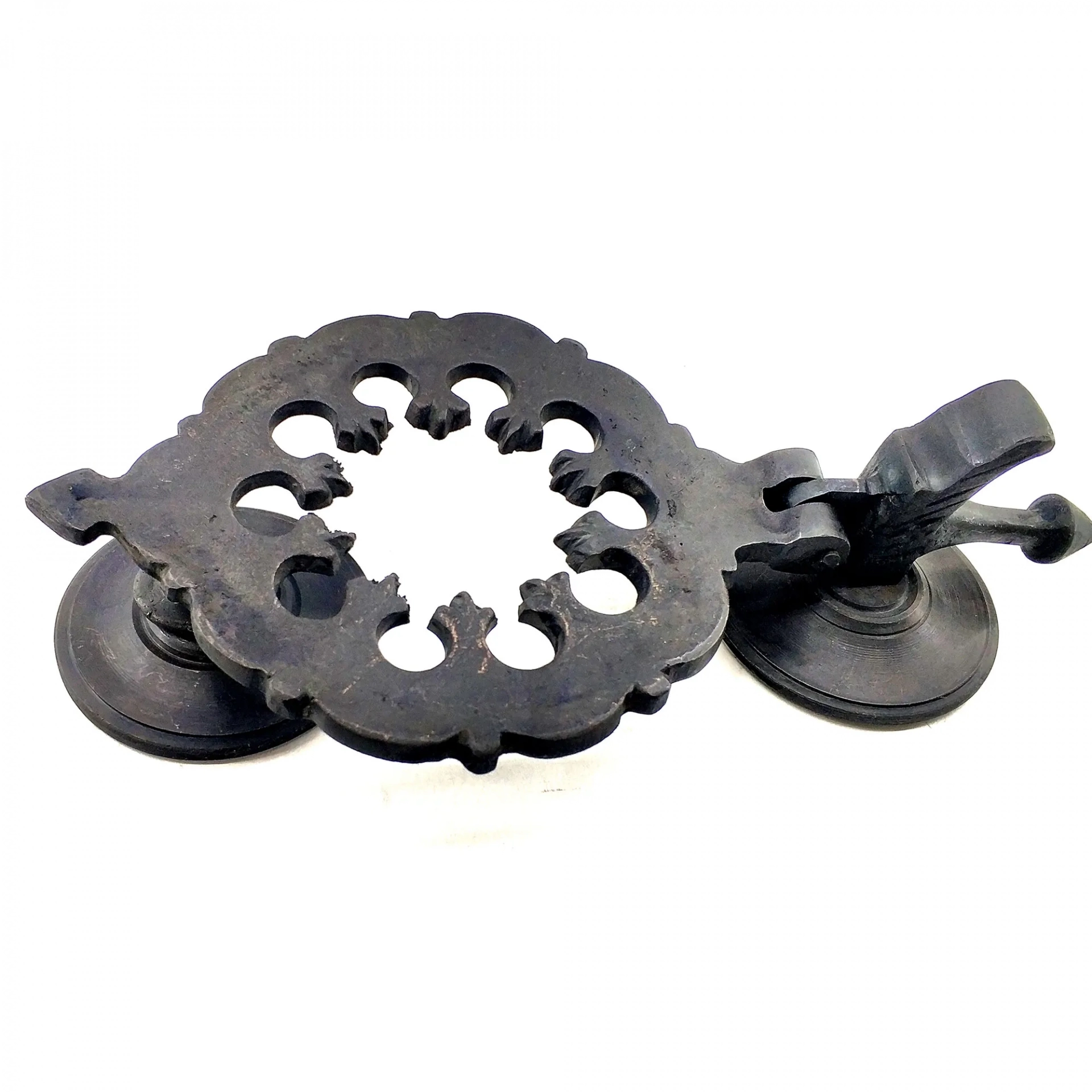 Antika Tarz Dekoratif Pirinç Osmanlı Kapı Tokmağı, Taktak - 265x75mm, Oksit ( Lisinya ) Antika Tarz Dekoratif Pirinç Osmanlı Kapı Tokmağı, Taktak - 265x75mm, Oksit ( Lisinya )