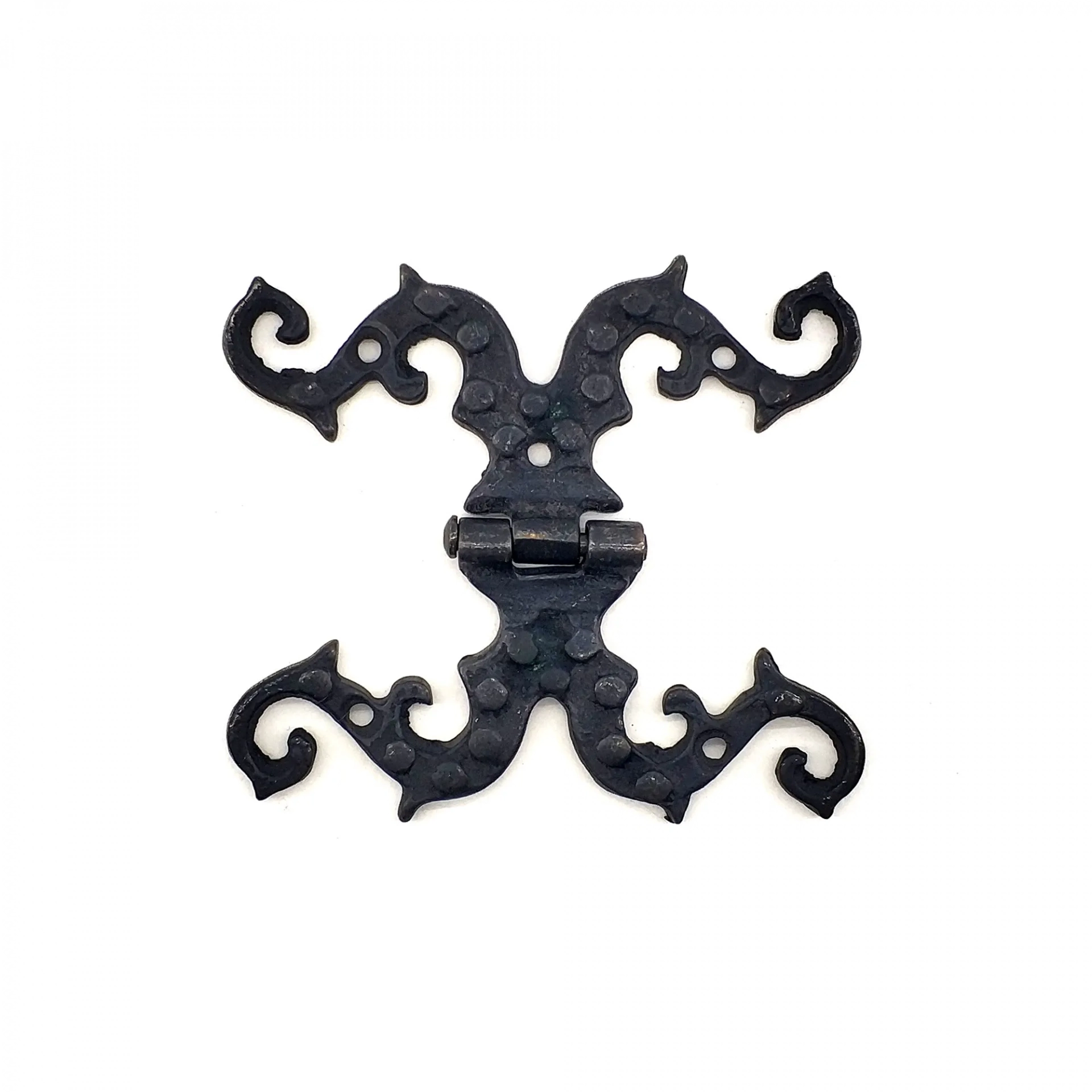 Antika Tarz Dekoratif Pirinç Süslü Menteşe - 100x90 Mm, Oksit ( Lisinya ) Antika Tarz Dekoratif Pirinç Süslü Menteşe - 100x90 Mm, Oksit ( Lisinya )