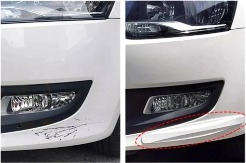 Araba Tampon Koruyucu Karbon Desenli Siyah ( Lisinya ) Araba Tampon Koruyucu Karbon Desenli Siyah ( Lisinya )