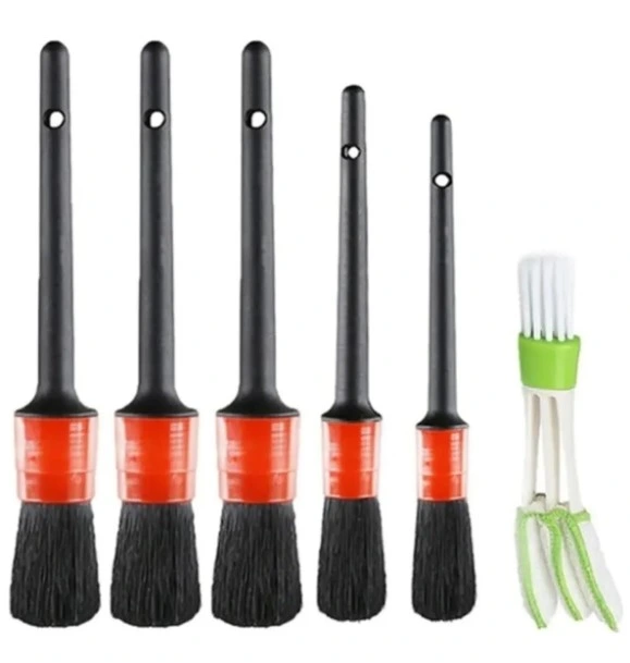 Araba Temizlik Detay Fırçası 5+1 Set ( Lisinya ) Araba Temizlik Detay Fırçası 5+1 Set ( Lisinya )