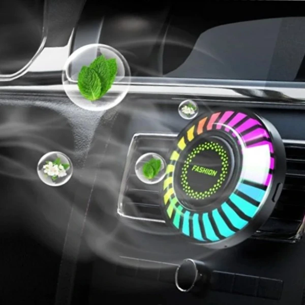 Araç İçi Koku Hazneli Rgb Sese Duyarlı Led Işık ( Lisinya ) Araç İçi Koku Hazneli Rgb Sese Duyarlı Led Işık ( Lisinya )