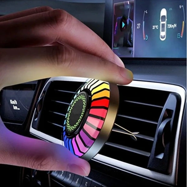 Araç İçi Koku Hazneli Rgb Sese Duyarlı Led Işık ( Lisinya ) Araç İçi Koku Hazneli Rgb Sese Duyarlı Led Işık ( Lisinya )