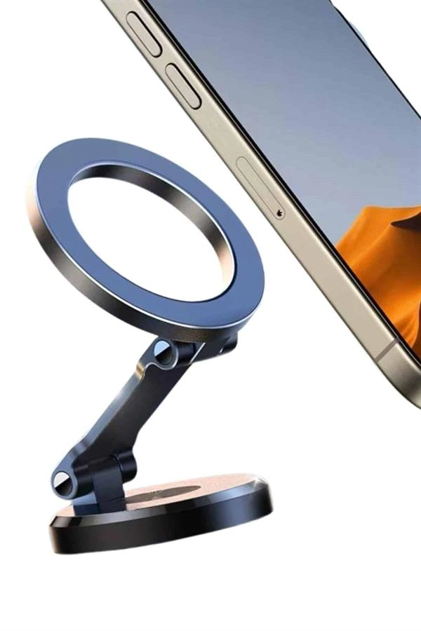 Araç Içi Telefon Tutucu İos Uyumlu Magsafe Manyetik Mıknatıslı ( Lisinya )