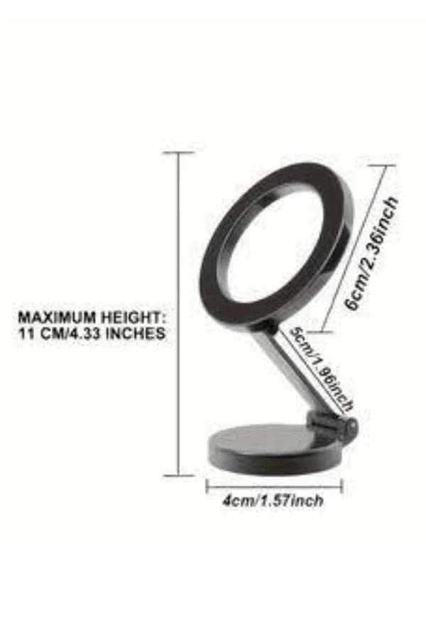 Araç Içi Telefon Tutucu İos Uyumlu Magsafe Manyetik Mıknatıslı ( Lisinya )