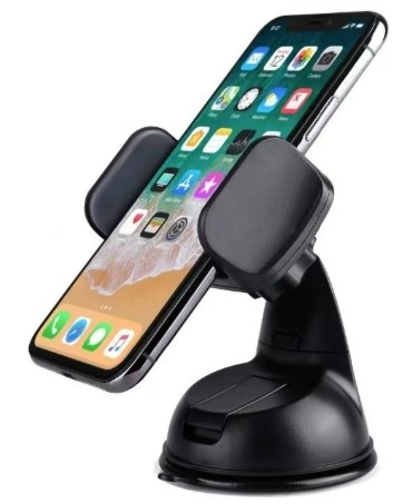 Araç İçi Torpido Ve Cam Vakumlu Kısa Boy Telefon Tutucu ( Lisinya )