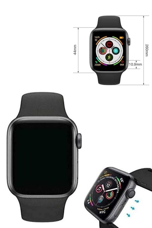 Arama Cevaplayabilen Akıllı Saat Bluetooth Bağlantılı Sosyal Medya Girişli ( Lisinya )