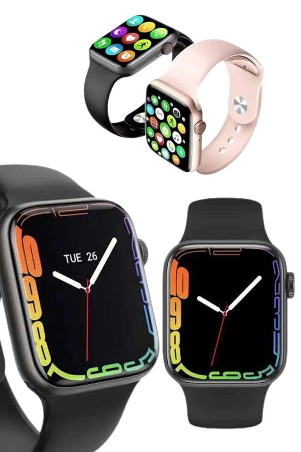 Arama Cevaplayabilen Akıllı Saat Bluetooth Bağlantılı Sosyal Medya Girişli ( Lisinya )