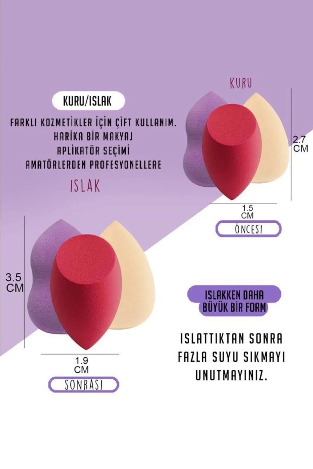 Armut Sünger Seti 4 Adet ( Lisinya )