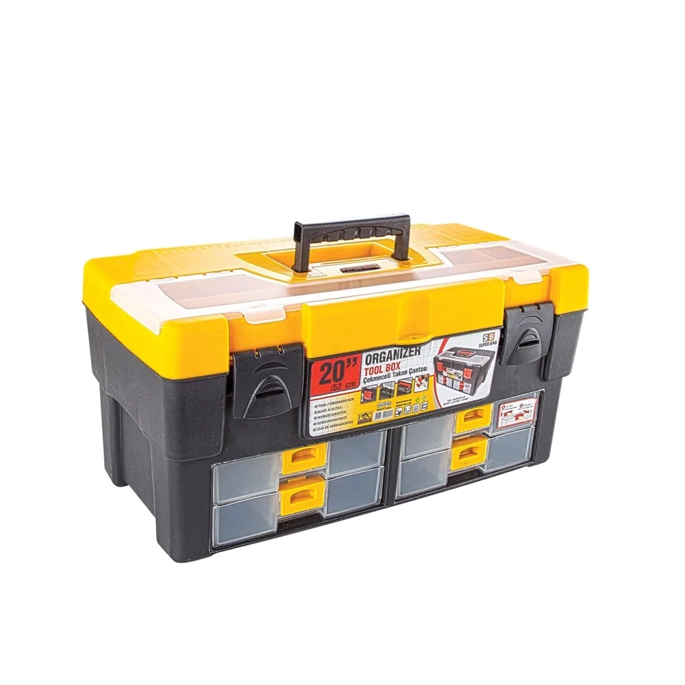Asr-2055 20 İnç Takım Çantası - Plastik Kilitli ( Lisinya ) Asr-2055 20 İnç Takım Çantası - Plastik Kilitli ( Lisinya )