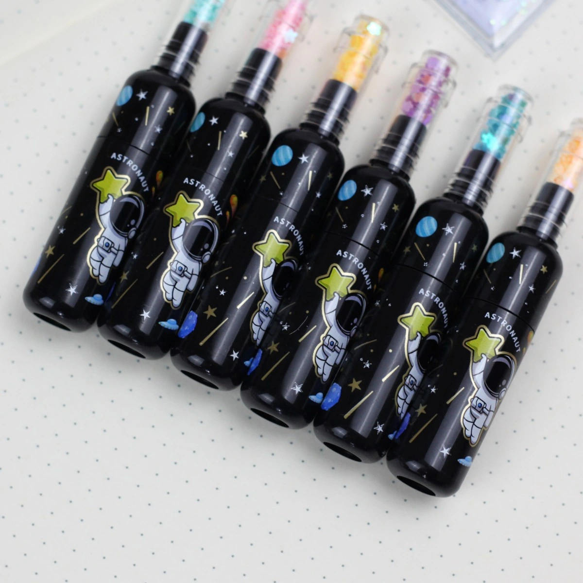 Astronot Fosforlu Kalem Seti ( Lisinya )