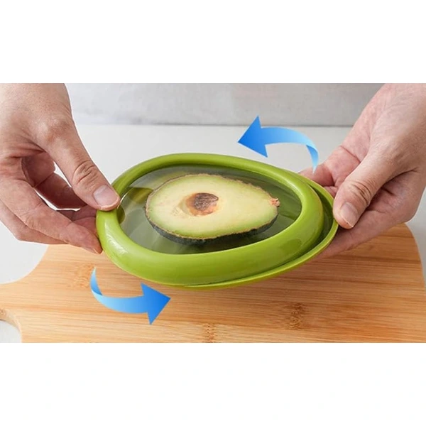 Avokado Şeklinde Esnek Yiyecek Saklama Kutusu ( Lisinya ) Avokado Şeklinde Esnek Yiyecek Saklama Kutusu ( Lisinya )