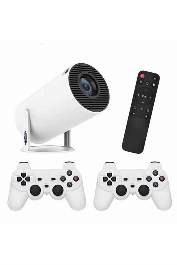 Ayaklı Oyun Projeksiyonu Çift Kollu Taşınabilir Sinema Projektörü ( Lisinya )