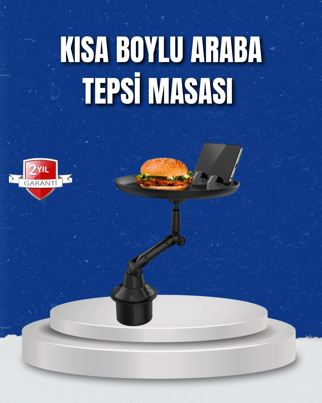 Ayarlanabilir Araç İçi Bardaklık Tepsisi 9 İnç Geniş Alan Ve Telefon Standlı ( Lisinya ) Ayarlanabilir Araç İçi Bardaklık Tepsisi 9 İnç Geniş Alan Ve Telefon Standlı ( Lisinya )