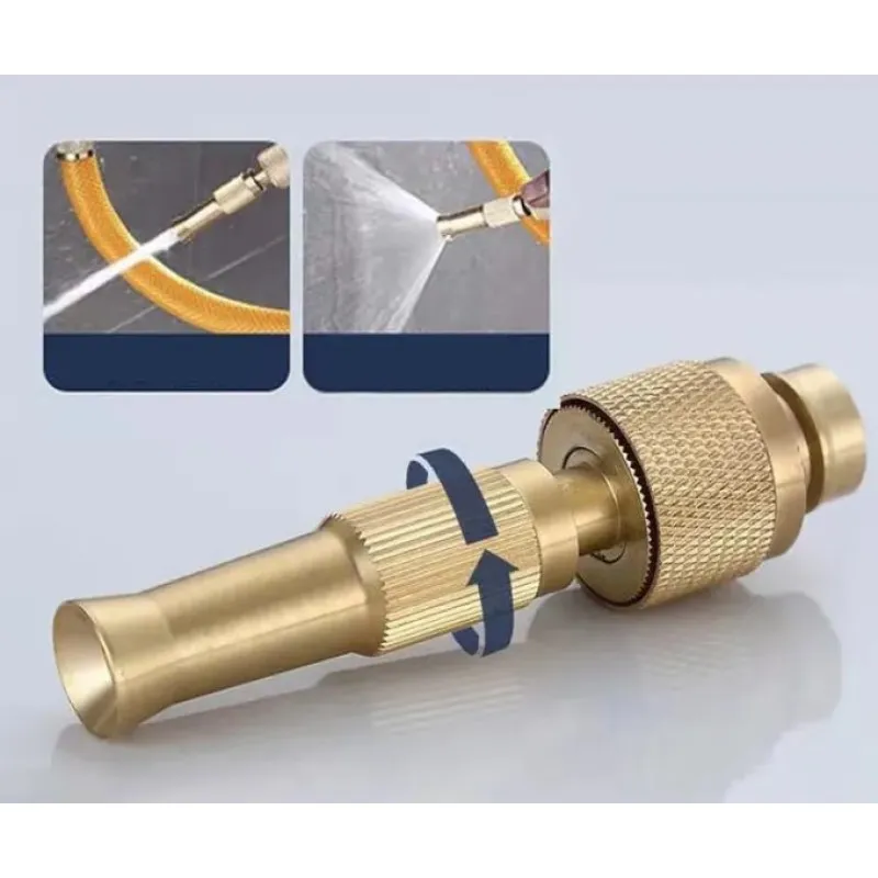 Ayarlanabılır Basınçlı Hortum Başlığı Gold ( Lisinya )