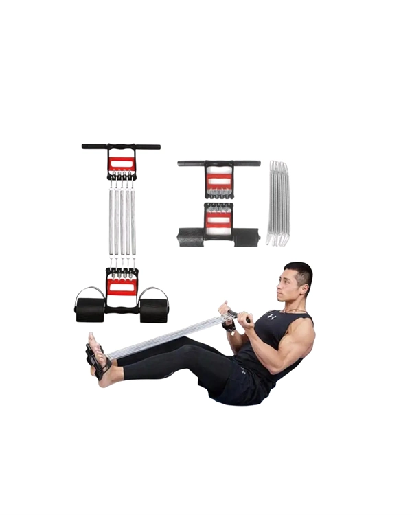 Ayarlanabilir Elastik Yaylı Ergonomik Tasarımlı Kas Güçlendirme Seti ( Lisinya )