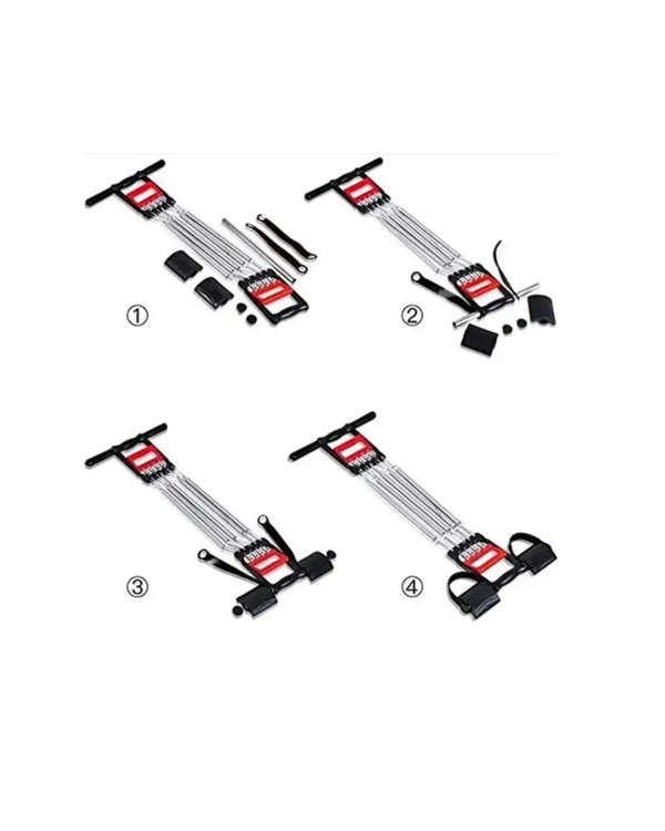 Ayarlanabilir Elastik Yaylı Ergonomik Tasarımlı Kas Güçlendirme Seti ( Lisinya )