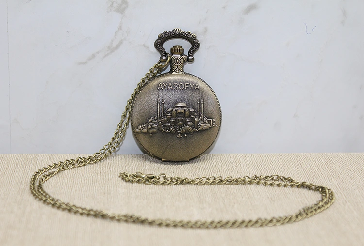 Ayasofya Tasarımlı Köstekli Saat ( Lisinya ) Ayasofya Tasarımlı Köstekli Saat ( Lisinya )