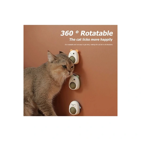 Ayıcıklı Kedi Otu Yalama Topu ( Lisinya )