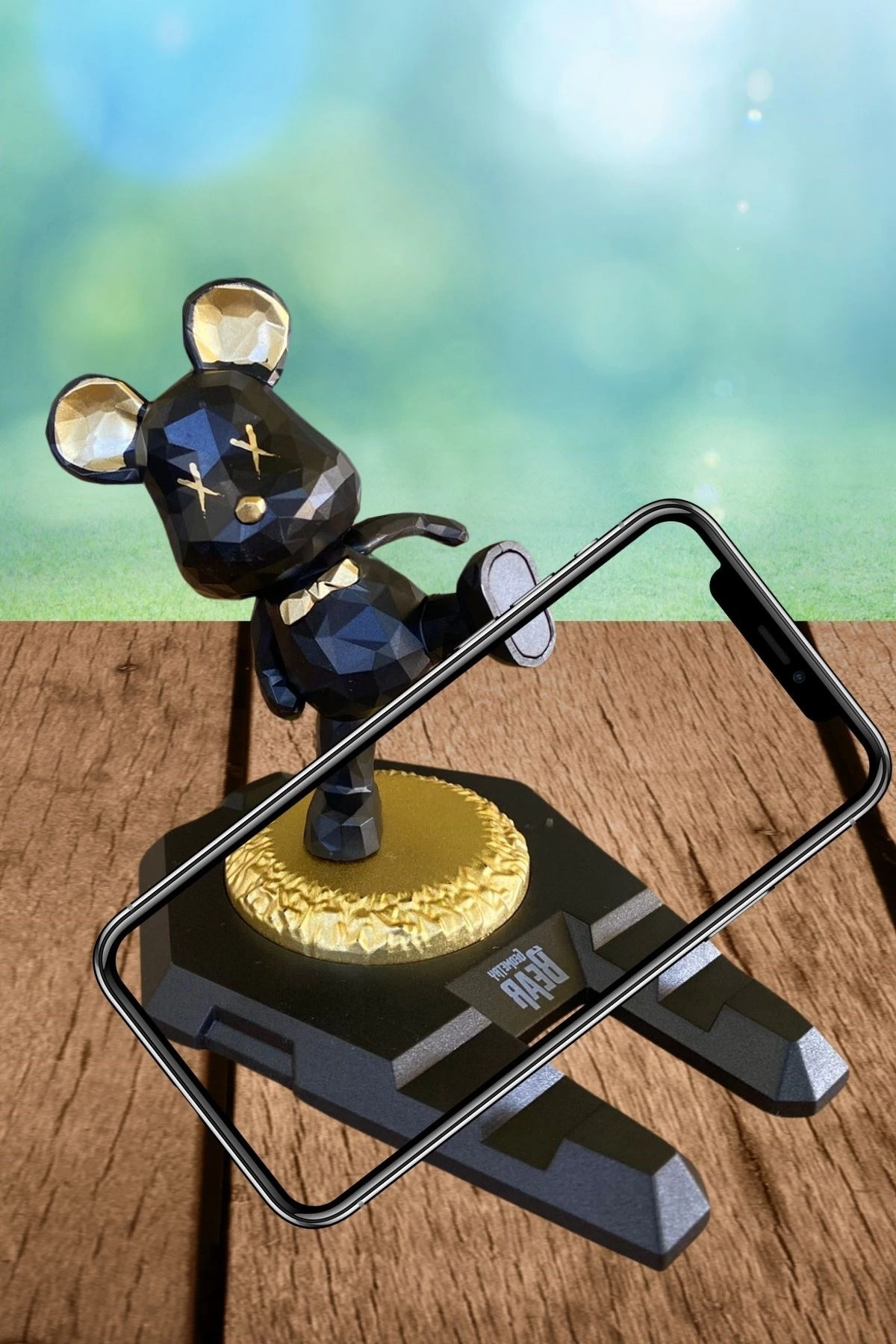 Ayıcıklı Telefon Ve Tablet Standı Masa Üstü Telefon Ve Tablet Tutucu Aparatı ( Lisinya ) Ayıcıklı Telefon Ve Tablet Standı Masa Üstü Telefon Ve Tablet Tutucu Aparatı ( Lisinya )