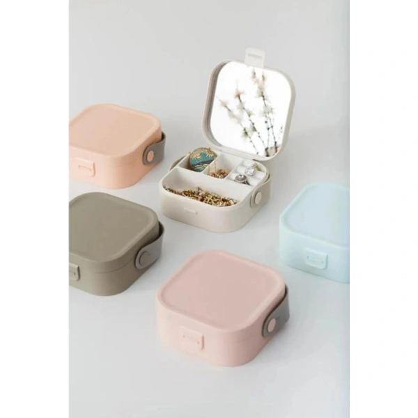 Aynalı Makyaj Kutusu Çanta Boy ( Lisinya ) Aynalı Makyaj Kutusu Çanta Boy ( Lisinya )