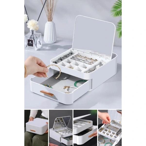 Aynalı Takı Organizeri ( Lisinya ) Aynalı Takı Organizeri ( Lisinya )