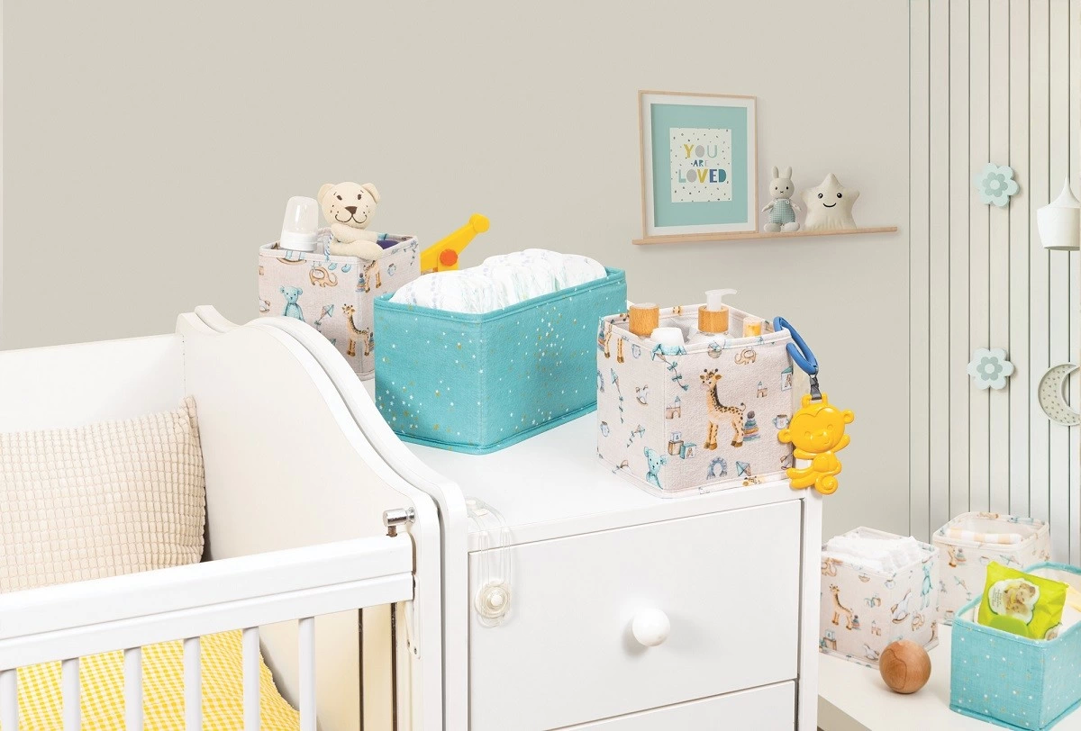 Baby 3'lü Kullanışlı Çekmece Düzenleyici Çok Amaçlı Organizer Kutu (yeşil) ( Lisinya )