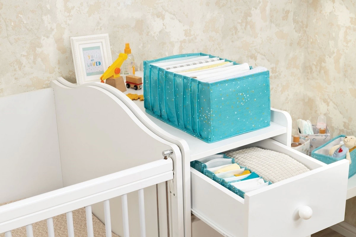 Baby Akordiyon Organizer Çekmece Düzenleyici Large (yeşil) - 04089 ( Lisinya )