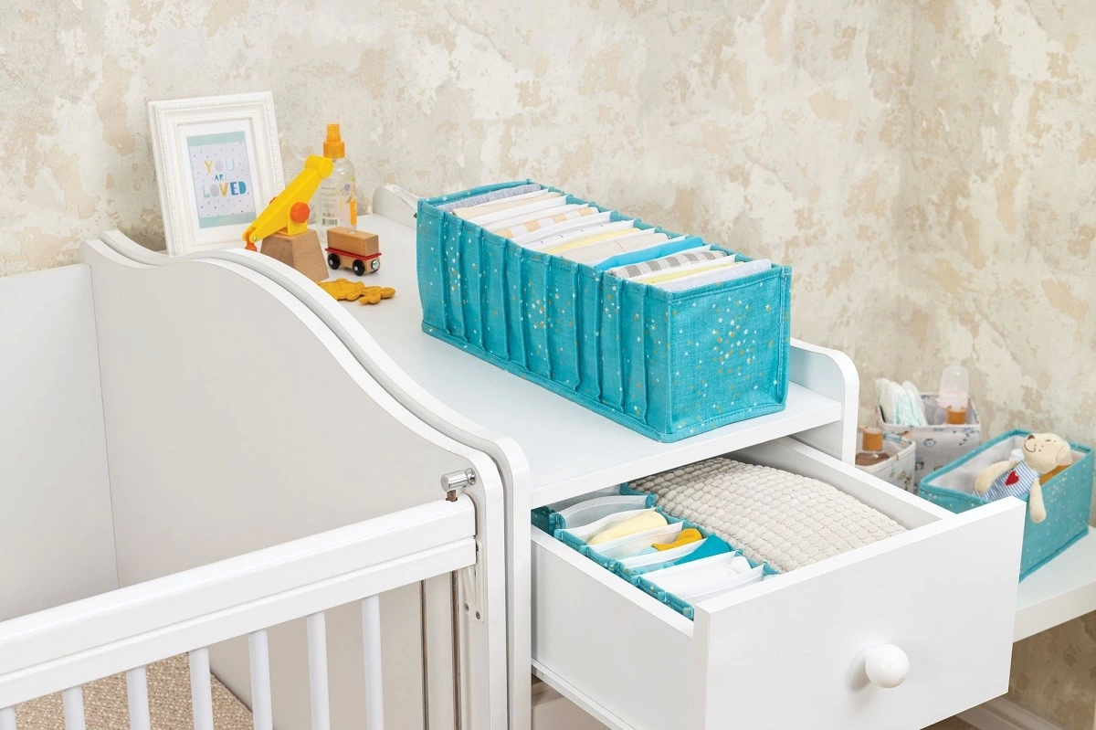 Baby Akordiyon Organizer Çekmece Düzenleyici Medium (yeşil) - 04096 ( Lisinya )