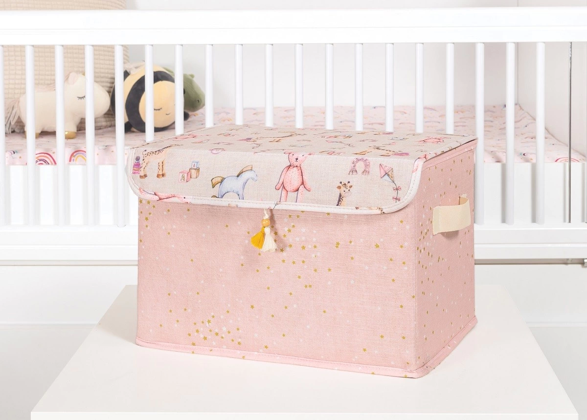 Baby Püsküllü Kapaklı Kutu Düzenleyici Çok Amaçlı Organizer Kutu Maxi Boy (pembe) 04232 ( Lisinya ) Baby Püsküllü Kapaklı Kutu Düzenleyici Çok Amaçlı Organizer Kutu Maxi Boy (pembe) 04232 ( Lisinya )