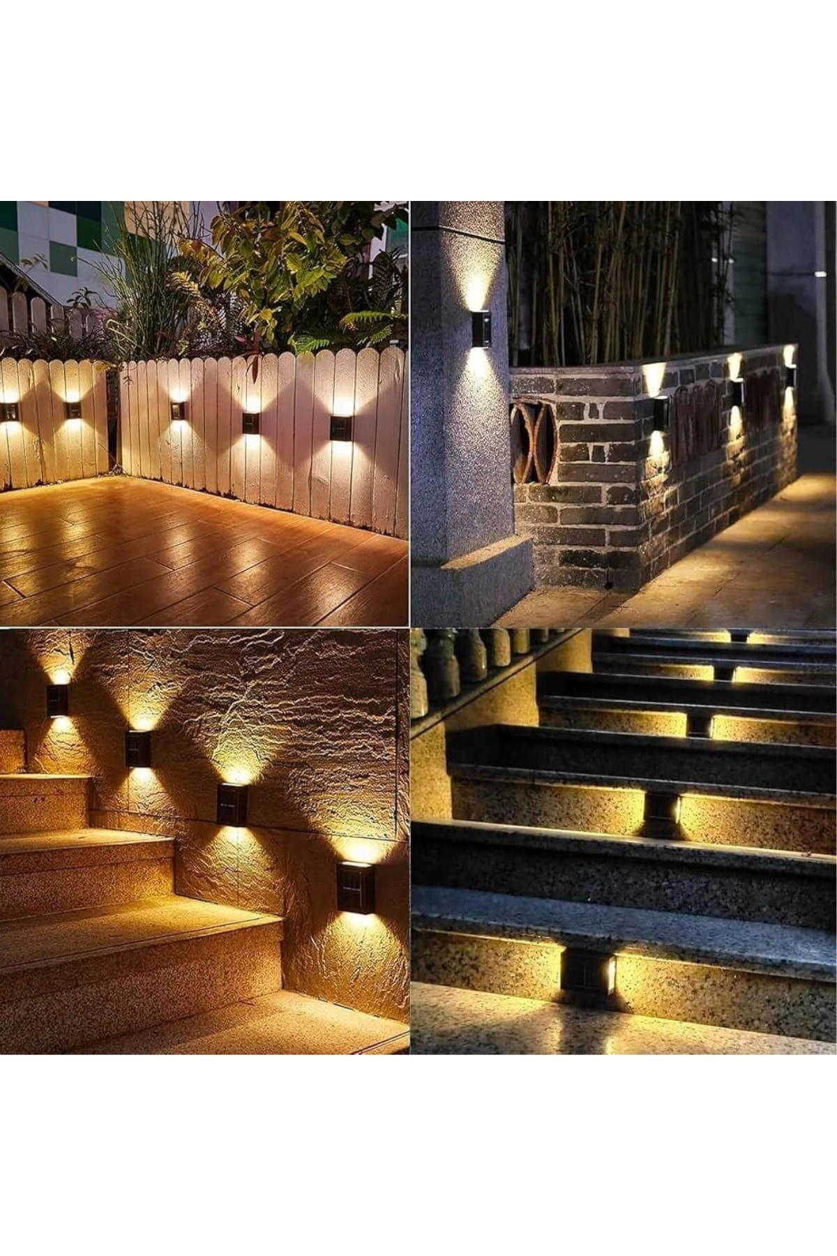 Bahçe Aydınlatması Solar Güneş Enerjili Dekoratik Led Işıklı Lamba ( Lisinya )