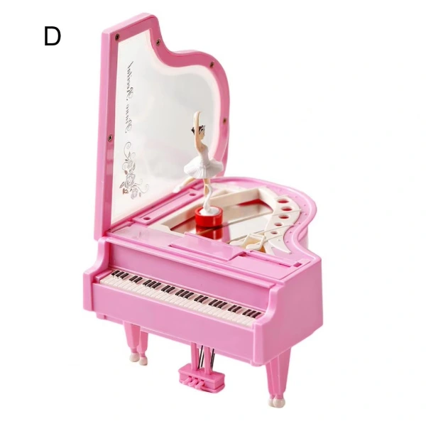 Balerin Figürlü Piyano Müzik Kutusu ( Lisinya ) Balerin Figürlü Piyano Müzik Kutusu ( Lisinya )