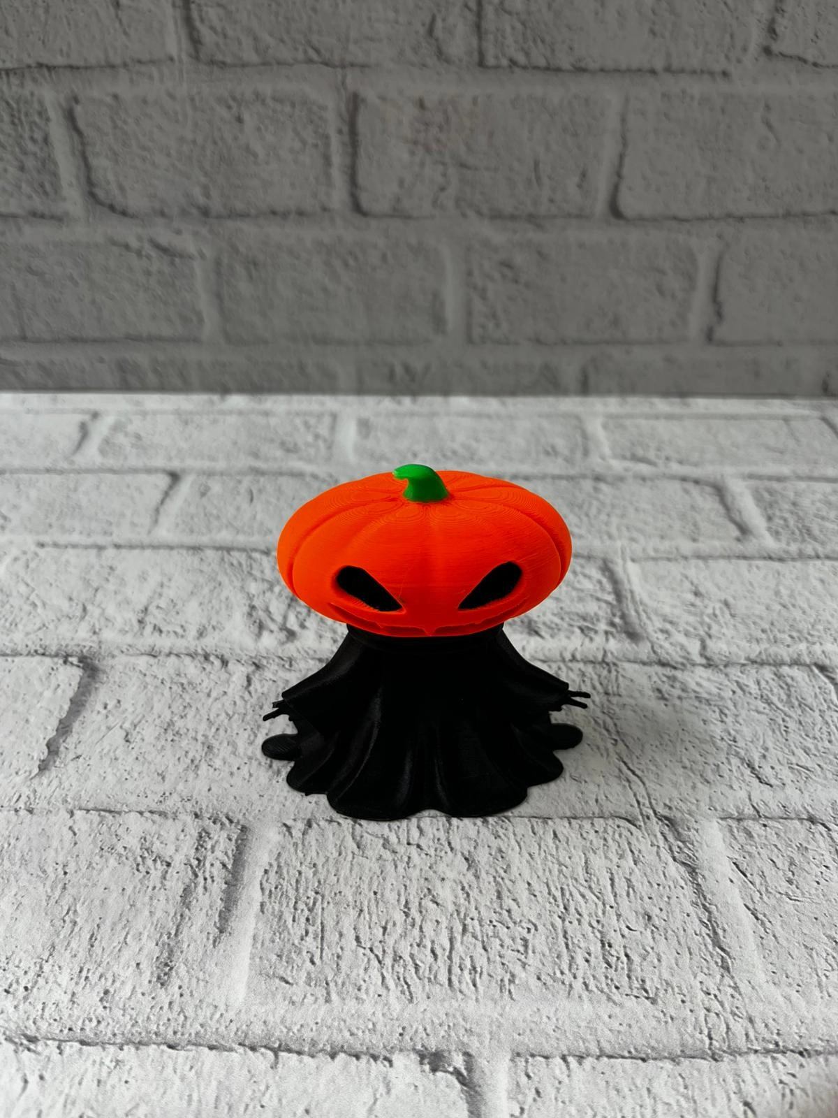 Balkabağı Figür 9cm Cadılar Bayramı Dekoratif Biblo ( Lisinya )