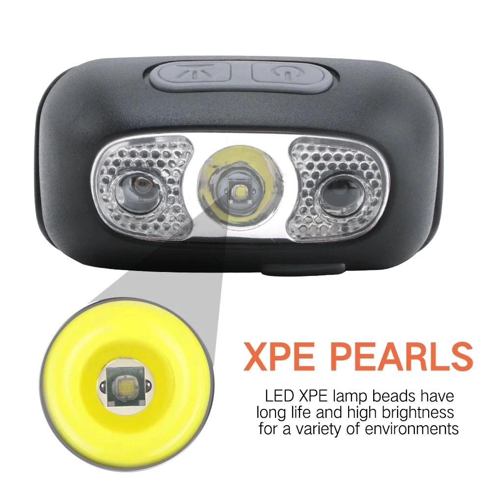 Baretta Brt61 Xpe Pearls Led Hareket Sensörlü Mini Usb Şarjlı Kafa Feneri ( Lisinya ) Baretta Brt61 Xpe Pearls Led Hareket Sensörlü Mini Usb Şarjlı Kafa Feneri ( Lisinya )