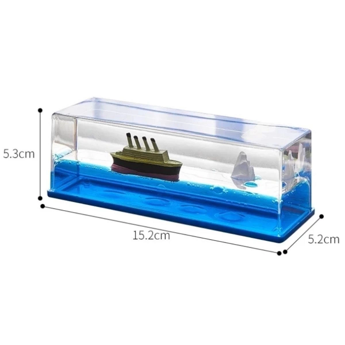 Batmayan Gemi Hediyelik Dekoratif Ev Ve Ofis Hediyesi Özel Aşk Gemisi ( Lisinya )