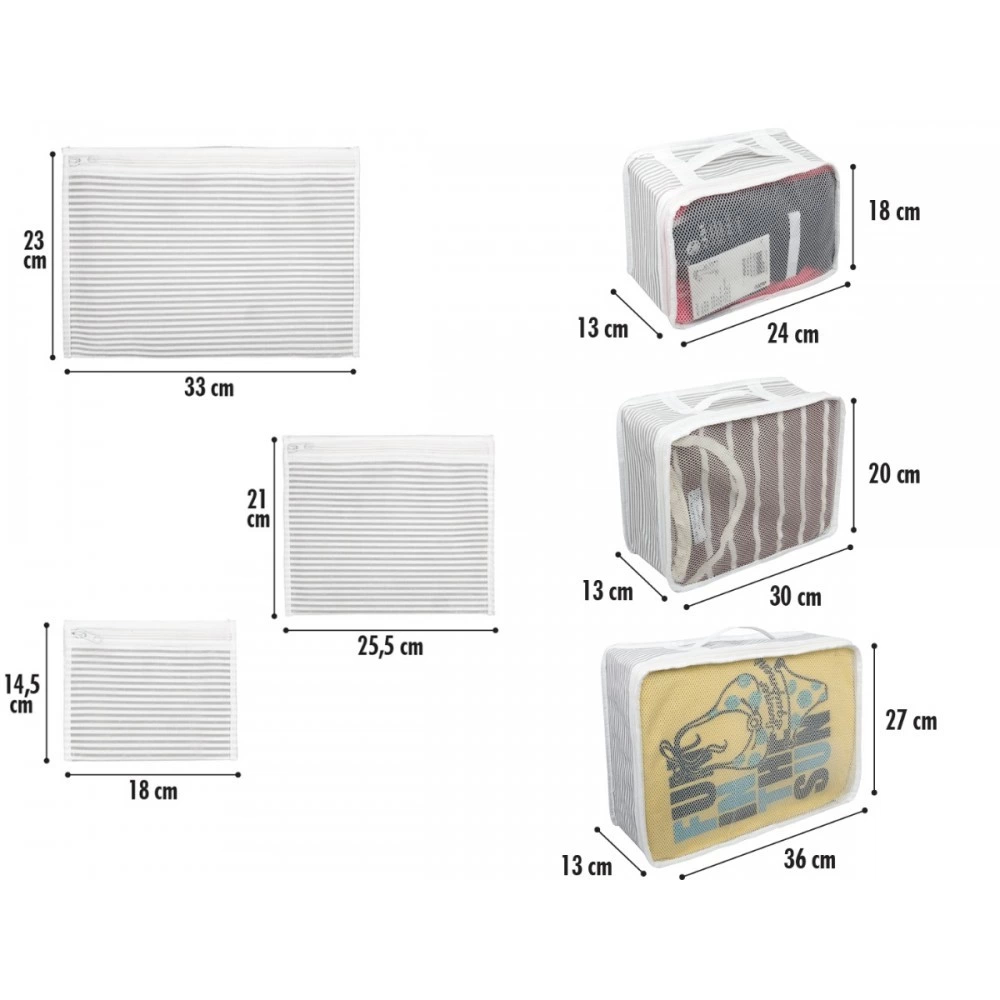 Bavul İçi Organizer Seti - Yatak Odası Organizer Set - Makyaj Organizer Mini Hurçlar (6 Parça) ( Lisinya ) Bavul İçi Organizer Seti - Yatak Odası Organizer Set - Makyaj Organizer Mini Hurçlar (6 Parça) ( Lisinya )