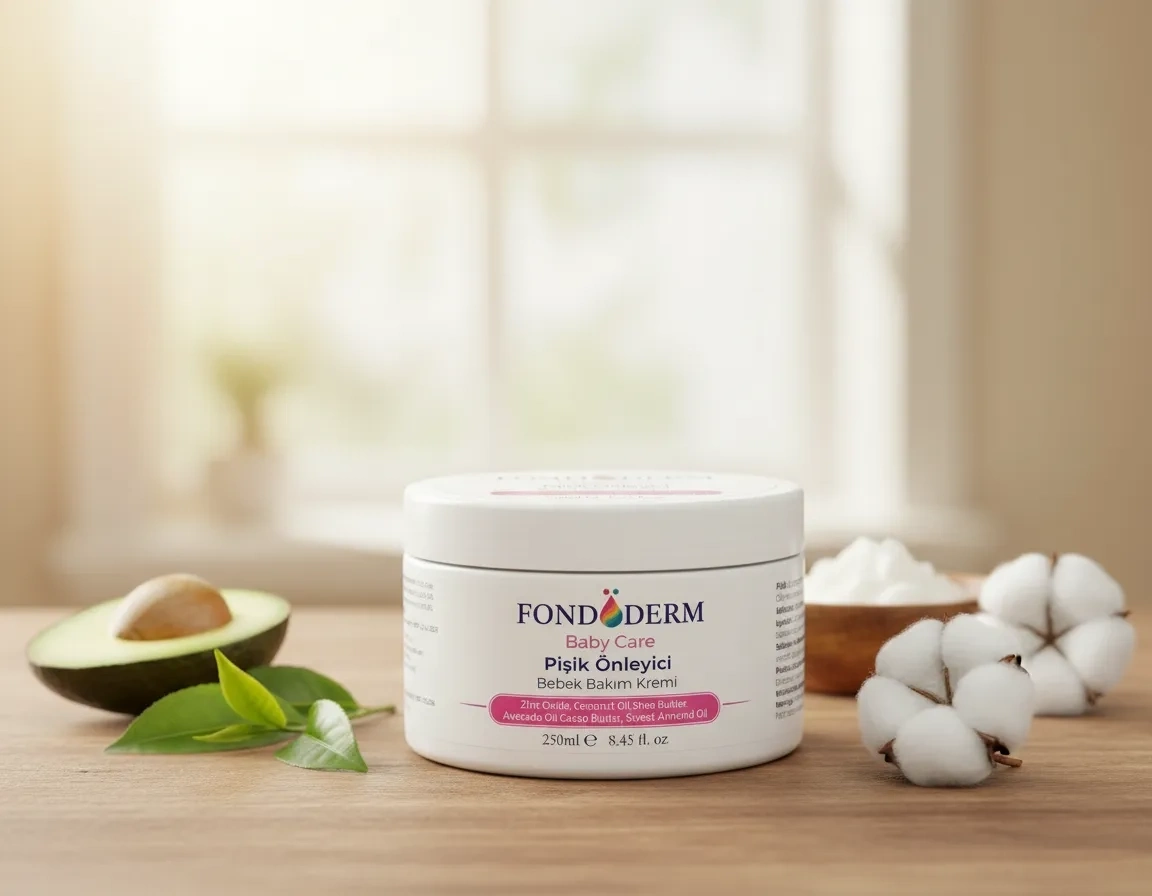 Bebek Pişik Kremi Çinko Oksit ve Lanolin İçerikli Bariyer Krem Yoğun Onarıcı Cilt Bakım Kremi ( Lisinya )