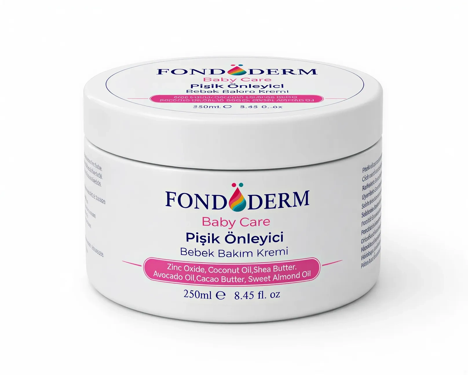Fondöderm Dermokozmetik Bariyer Krem | Bebek Pişik Kremi ve Yoğun Onarıcı Nemlendirici Doğal Yağlar İçeren Çok Amaçlı Cilt Bakım Kremi ( Lisinya )