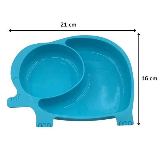 Bebek Ve Çocuk İçin Sevimli Fil Model Desenli Yemek Bebek Mama Kabı Bölmeli Tabak ( Lisinya ) Bebek Ve Çocuk İçin Sevimli Fil Model Desenli Yemek Bebek Mama Kabı Bölmeli Tabak ( Lisinya )