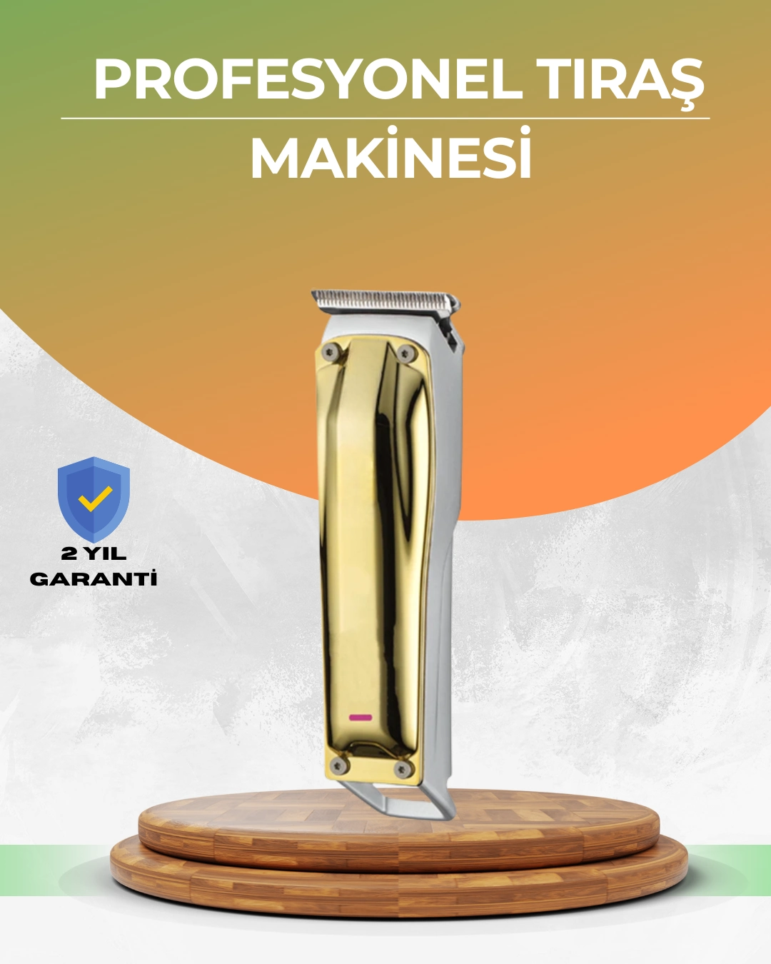 Berber Tipi Saç Sakal Kesme Makinesi Usb Şarjlı Sessiz Motorlu ( Lisinya )