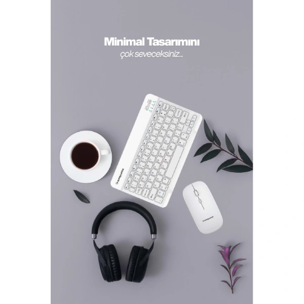 Beyaz Kablosuz Klavye Ve Mouse Seti ( Lisinya ) Beyaz Kablosuz Klavye Ve Mouse Seti ( Lisinya )