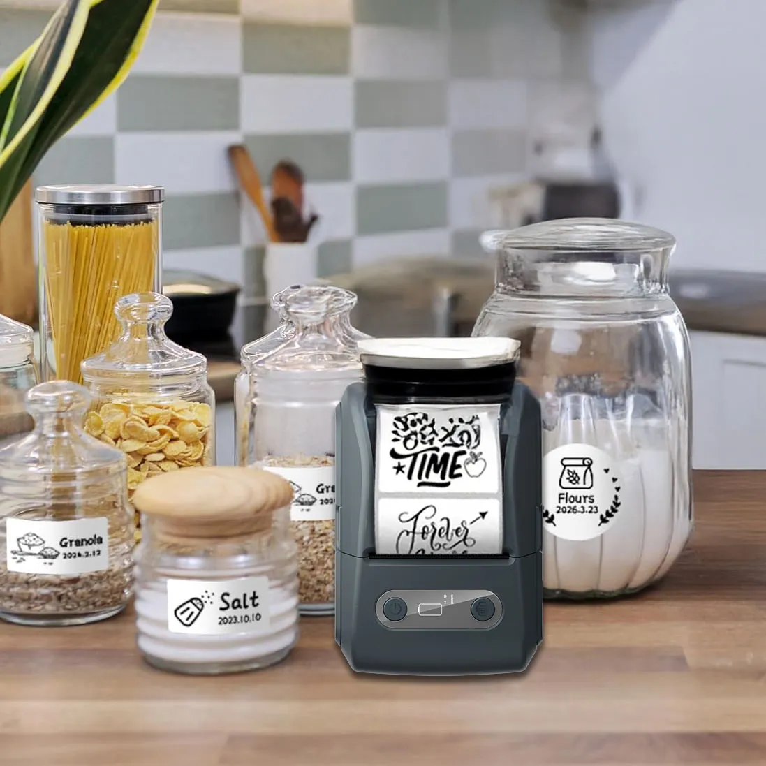 Beyaz Kablosuz Portatif Etiket Yazıcısı ( Lisinya ) Beyaz Kablosuz Portatif Etiket Yazıcısı ( Lisinya )