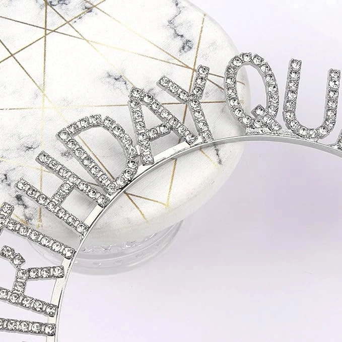 Birthday Queen Yazılı Kraliçe Taç ( Lisinya )