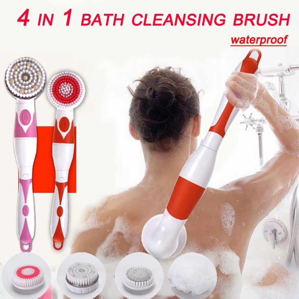 Pratik Bath Vücut Masaj Ve Temizleme Duş Fırçası Seti ( Lisinya )
