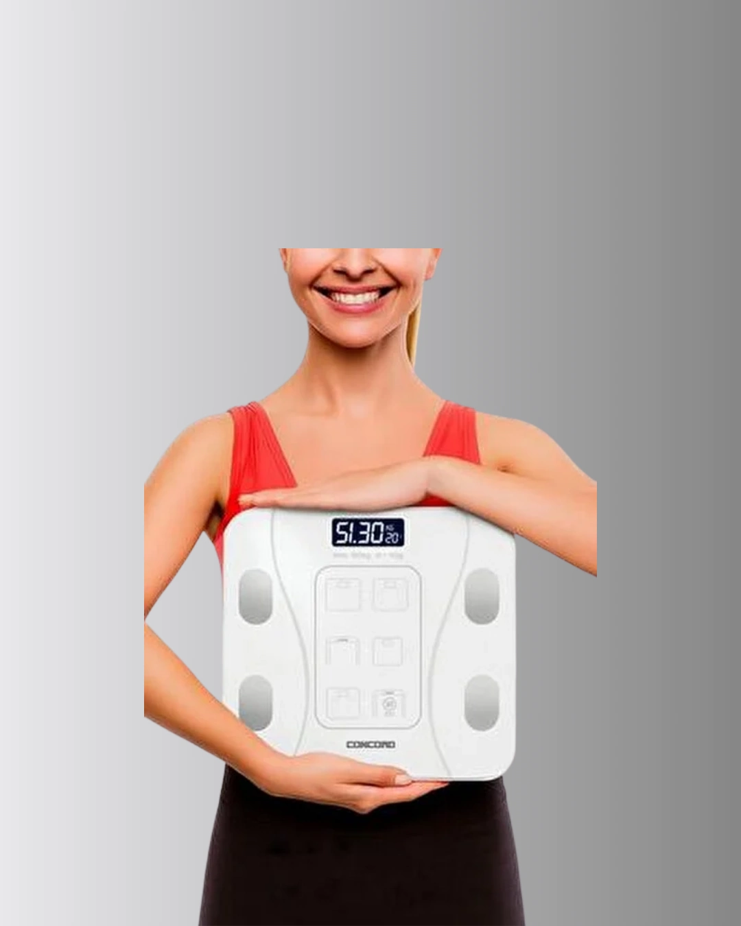 Bluetooth Akıllı Tartı – 8 Fonksiyonlu Dijital Baskül, 180 Kg Kapasiteli ( Lisinya )