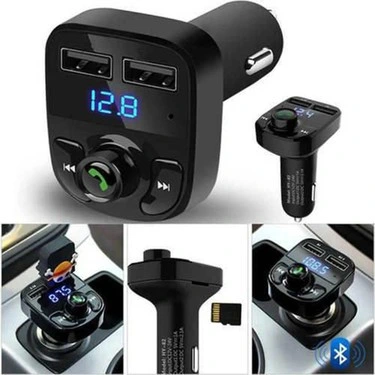 Bluetooth Fm Transmitter Car X8 ( Lisinya )